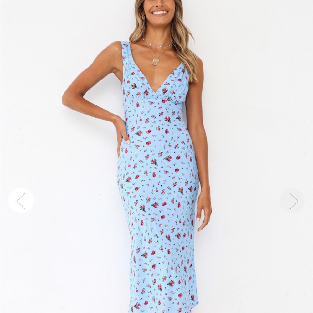 Fortunate one midi dress